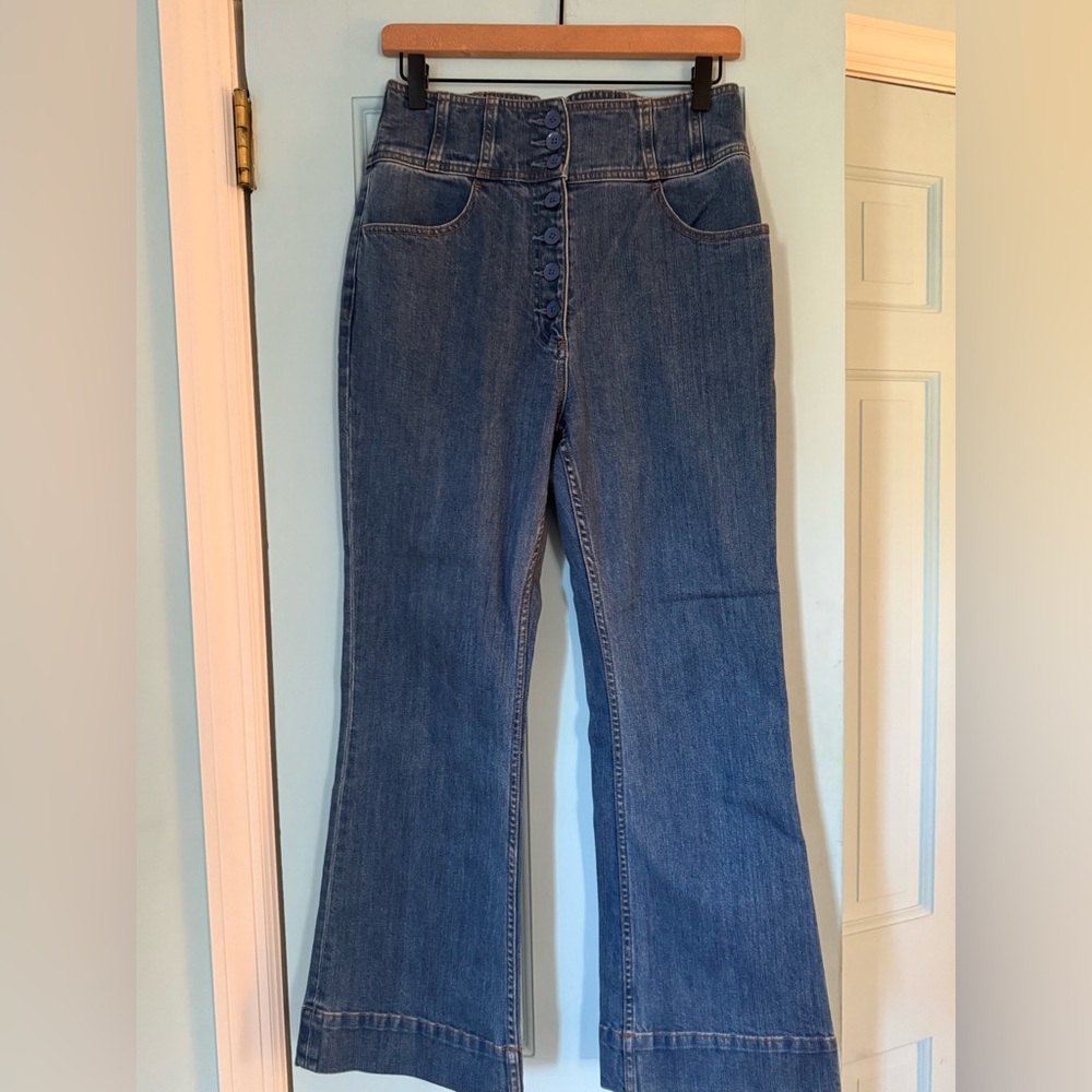 Ulla Johnson Button Up Jeans